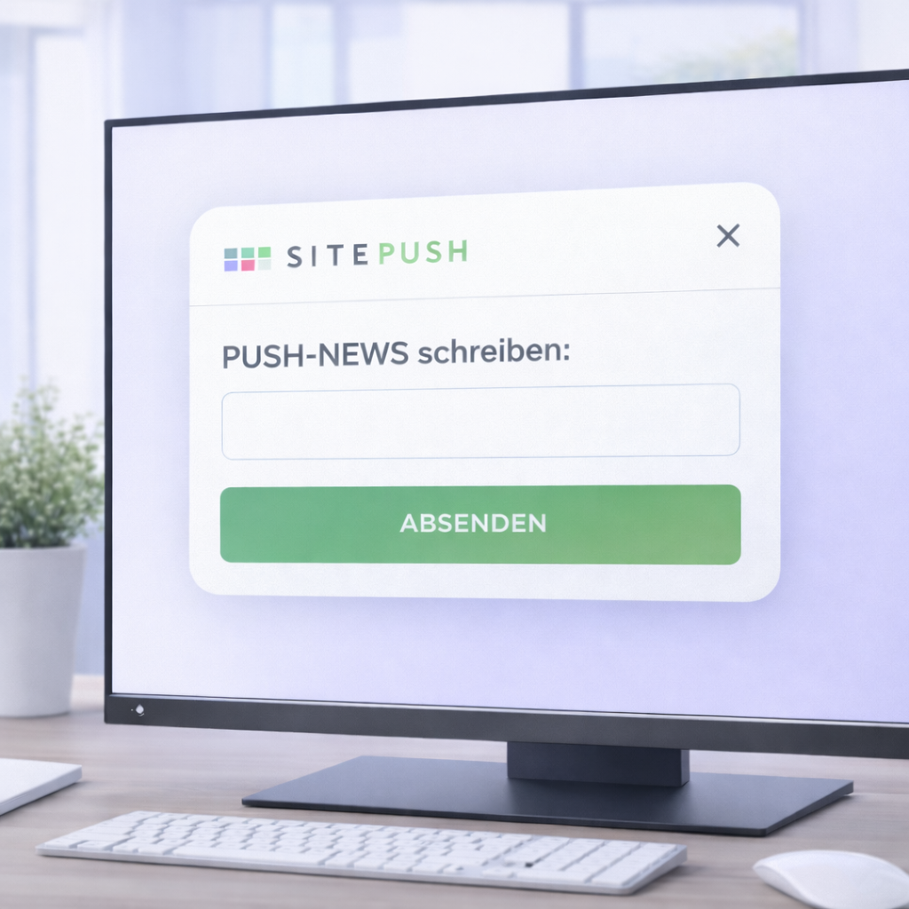 Screenshot der Übersichtsseite der App-Push-Kampagne